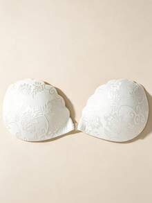 提花提拉乳贴，隐形自粘丰胸乳贴，女士内衣及贴身用品 - 杏色 - 查看 6