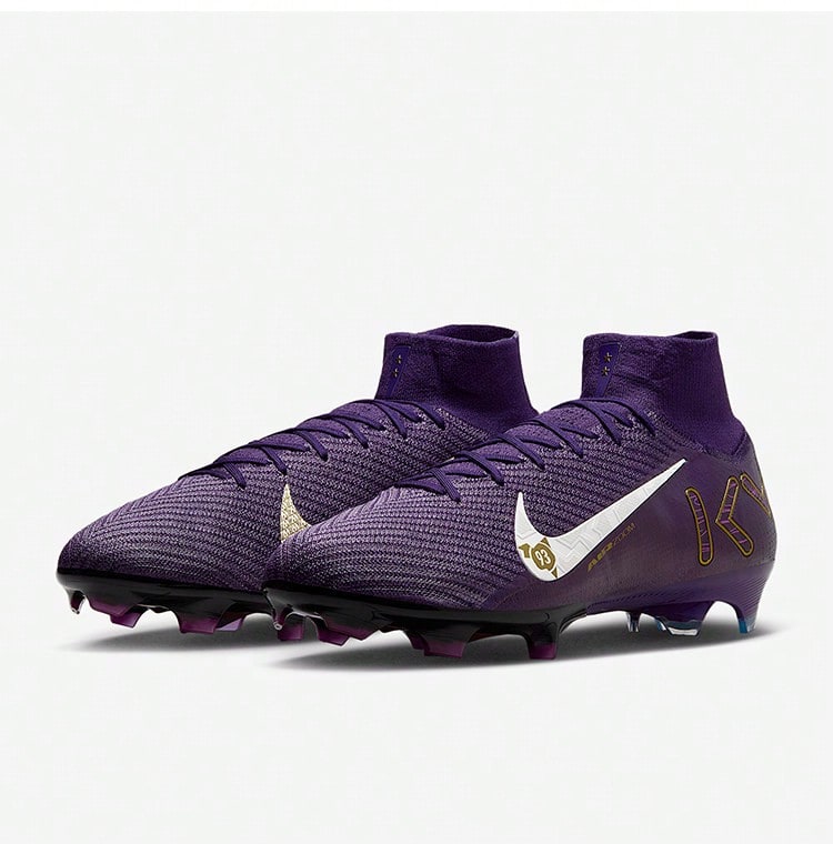 Nike Superfly 10 Men's Training Durable Lace-Up Classic Football Shoes FQ8692-500 - Purple - View 1