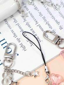 Women Bow Keychain, Cute Delicate Bow Pendant Bag Charm, Sweet Style Key Chain For Girls - Multicolor - View 7