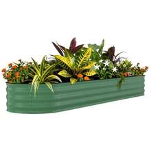 Nursery Trays & Lids - Green With Anti-cut Strips 240*60*45cm - View 1