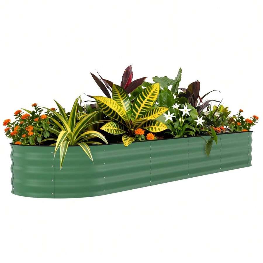 Nursery Trays & Lids - Green With Anti-cut Strips 240*60*45cm - View 1