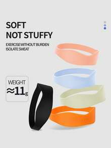 GOUNOD Portable Soft Silicone Knee Patella Straps Ideal For Gym Sports, Outdoor Running Cycling Exercise And Use In Multiple Scenarios. - Multicolor - View 4