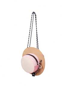 CAMEL CROWN Tas Bahu Ringan Kapasitas Kecil Netral untuk Olahraga Luar Ruangan, Tas Selempang untuk Kebugaran dan Bersepeda - Berwarna merah muda - View 2