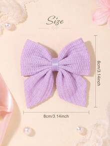 10pcs Multicolor Minimalist Bow Hair Clips, Sweet Bow Hair Clips, Gentle Hair Clips, Exquisite Hair Accessories, Suitable For Girls' Daily School Wear Gifts - Multicolor - View 6