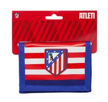 Atlético De Madrid School Bag With Hanging Strap, Flap And Velcro Closure, Multiple Interior Compartments, Zippered Coin Pocket - Multicolor - View 1