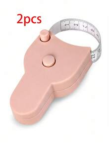 Automatic Retractable Portable Self-Test Tape Measure, Professional Retractable Waist Measurement Tape, Fitness Home Soft Leather Tape Measure, Metric & Imperial Dual-Sided, Mini 3-Inch Automatic Card-Style Tape Measure, One-Click Precise Measurement Tool - A - View 16