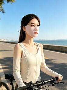 3/2/1pc Sun Protection Face Mask, Outdoor Sun Shield Face Cover, UV Protection, Breathable Ice Silk Mask, Suitable For Outdoor Sports Like Golf And Summer Running - A - View 7