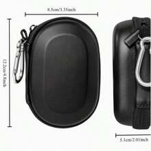 1pc Mouse Storage Bag, Multi-Function Data Cable Organizer Box, Digital Accessories Storage Pouch, Anti-Collision Power Bank Plug And Mouse Protective Case, Wireless Mouse Storage Box Protective Cover Portable Bag, Hard Shell Design For Safer And More Effective Protection Of Mouse And Electronic Accessories, Ideal Gift Choice - Hard Shell - View 11