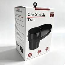 New Car Cup Holder Storage Tray Organizer Snack & Drink Holder For Car - A - View 9