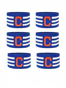 Football Sports Accessories Anti-Slip Captain C Armband Sleeve Patch Green Yellow Blue Orange Red Fuchsia 6 Colors Available - Multicolor - View 14