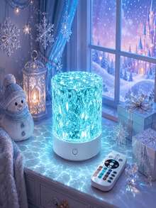 RGB Romantic Wave Light, USB Night Light, Suitable For Home Lighting And Atmosphere Creation, Applicable For Bedroom, Gaming, Birthday, Holiday, Date, Etc. Valentine's Day/Birthday/Christmas Gift - Wavy Style - View 1