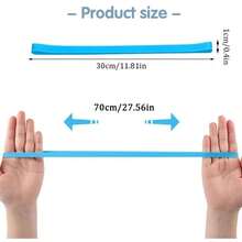 Box Fan Filter Holder Straps, 2 Pcs Elastic Latex Bands For 20-Inch Box Fans And 20x20x1 Filters, Secure DIY Fan Filter Attachment For Home, Garage & Workshop - A - View 3