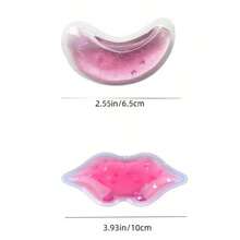 3pcs Reusable Cold/Hot Gel Eye Masks, Cold/Hot Compress For Eyes, Face, Lips, Portable Travel Eye Patches, Home Sleep Use, Perfect Gift For Women - Multicolor - View 3