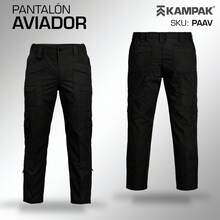 KAMPAK PAAV Tactical Pants Windproof Multipurpose With Compartments - Black - View 3