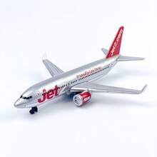 Jett 2 Die-Cast Metal Model Airplane, Suitable For Collection And Holiday Gift - Silver - View 4