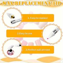 鑽石畫筆替換頭，旋轉式水鑽拾取工具，5D鑽石畫筆配件，DIY鑽石畫手工工具組 - A - 查看 3