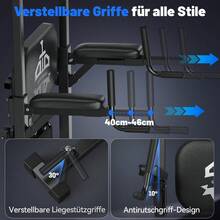 BCAN Machine de traction - Version améliorée noire avec barre de traction assistée - Voir 7