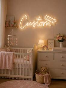 1 Buah Lampu Neon LED Kustom, Lampu Neon Nama Personalisasi dengan Desain Permen, Dekorasi Dinding Huruf Kustom, Dekorasi Resepsi Pernikahan, Dekorasi Pesta Manis, Dekorasi Kamar Romantis, Lampu Estetik Kamar Tidur, Hadiah Ulang Tahun, Hadiah Ulang Tahun Pernikahan - Aneka warna 4 - View 6