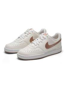 Nike New COURT Minimalist Versatile Durable Women's Low-Top Casual Sneakers - Sail White - View 1