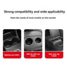New Car Cup Holder Storage Tray Organizer Snack & Drink Holder For Car - A - View 7