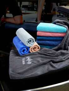Multi-Color Fitness Towel, Sports Towel, Club Towel, Fitness Equipment Pad, Super Soft, Suitable For Sports, Fitness, Exercise, Travel, Beach, Hiking, Climbing, Camping, Backpacking, Picnic Or Any Other Sports And Outdoor Activities, Also For Daily Use. 15.8 Inches X 37.4 Inches, Quick-Dry Towel. - Multicolor - View 3