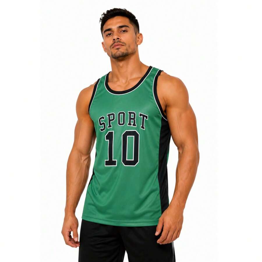 Men Outdoor Tees & Tanks - Deportivo Verde - Ver 1
