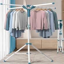 Fixed Clothes Drying Racks - White - View 8