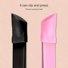 1pc/4pcs Double-Ended Nail Art Tweezers With Silicone Presser - Precise Rhinestone Application Tool, Durable And Easy-To-Use Odorless Nail Art Tool, Suitable For Nail Art Enthusiasts - Tweezers - View 8