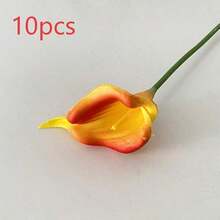 1pc/4pcs/10pcs Artificial Calla Lily Flowers, Realistic Floral Bouquet, Suitable For Valentine's Day Party, Garden Decor, Lifelike Texture, Suitable For Living Room, Bedroom, Dining Room, Office Decor, Spring Decoration - Black - View 22
