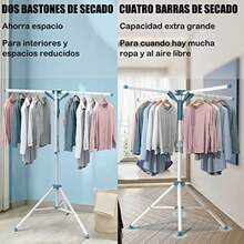 Fixed Clothes Drying Racks - White - View 5