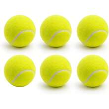 Tennis Balls 6 Pack Training Tennis Balls,High Elasticity Practice Tennis For Beginner, Exercise Playing Balls For Pet Dog HVV5 - 6pcs - View 8