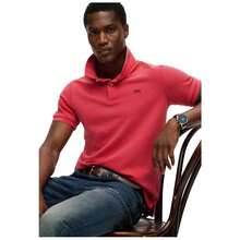 Superdry Men Sport Polos - Red - View 5