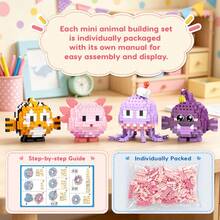 3593PCS, 15 Packs Animals Model Building Blocks Cute Egg Set, Micro Particle Building Blocks, Gift Box, Birthday Gifts, Animals Ornament, Decorations - Multicolor - View 6