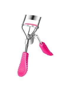1pc High-End Artificial Rhinestone Wide-Angle Eyelash Curler With Rubber Grip, Durable And Portable - Multicolor - View 9