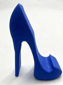 Creative Red High Heel Phone Stand, 3D Printed, Perfect For Decorating Desk Or Bedside Table. It's A Valentine's Day Or Easter Phone Stand Decoration, Office Desk Decor, Gift Decoration. - High Heel - View 14