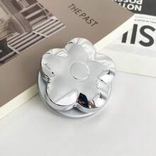 Dudukan Ponsel Magnetik Berbentuk 3D Warna Perak Metalik, Bentuk Cakar Kucing, Bunga, Apel, Persegi, Dapat Ditarik, Kompatibel dengan MagSafe - MultiWarna - View 5