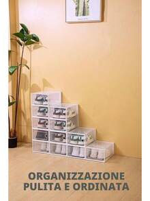 Shoe Storage Box - 12 Shoe Boxes - View 6