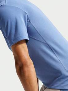 Nike Men's AS M NK DF PRIMARY STMT SS Short Sleeve T-Shirt Knit Collarless Short TDV9832-459 - Dusty Blue - View 5