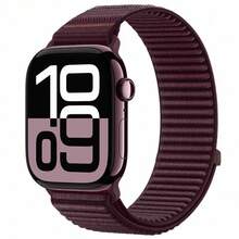 1pc Boys Girls Watch Band, Mountain Pattern, Popular, Solid Color, Band Compatible With AppleWatch 45mm, 44mm, 40mm, 49mm, 46mm, 41mm, 38mm, 42mm, Watch Band, Watch Band, Daily Watch Band, Casual, Minimalist Design Watch Band, Replacement Watch Band - Multicolor - View 19