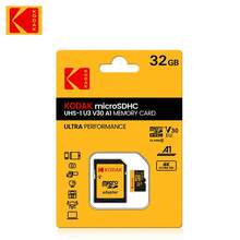 Kodak 高速 U3 Micro TF 卡，附 SD 卡轉接卡，容量選項：16GB、32GB、64GB、128GB、256GB。UHS-I 與 UHS-II 更適合 4K/120fps 高速 TF 儲存，適用於手機/相機/運動相機 - 查看 9
