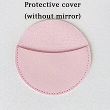 1/2pcs/Set Chinese Style Decorative Makeup Mirror, Fashionable Handheld Mirror, Round Makeup Mirror, Decorated With Floral And Bird Patterns, Made With Enamel Craft, One Mirror And One Protective Case - Multiple Styles - View 8