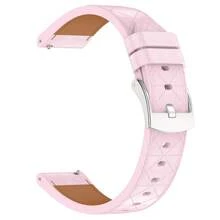 20mm Synthetic Leather Watch Band, Compatible With Venu Sq 2 Plus Vivoactive 5 3, Forerunner 165 55 645 245, Compatible With Huawei Watch GT3 GT2 42, Compatible With Samsung Galaxy Watch 7 6 5 4 40 44, Compatible With GTS 4 Smart Watch Band Accessory - 20mm - View 13