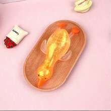Tachimi 1 pièce Ensemble de poupée squishy de collection canard pailleté transparent, poupée anti-stress mignonne à presser à la main, poupée sensorielle de bureau portable, mini poupée de poche, convient pour les cadeaux de fête et les cadeaux pour adultes [Style aléatoire] - Multicolore - Voir 8