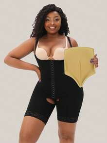 larrycard 1pc Women's Back Support Foam Waist Abdominal Shaping Board After Liposuction BBL Abdominal Compression - Apricot - View 8