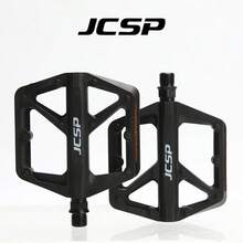 JCSP 1 Pair Bicycle Pedals, Wide Bicycle Pedals With 20 Anti-Slip Studs, Nylon Bike Pedals, Suitable For Road Bikes And Mountain Bikes, Bicycle Accessories - Clear - View 13