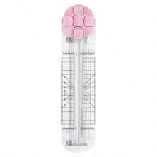 Multifunctional Paper Cutter, Can Emboss, Cut Dashed Lines, Cut Wavy Lines, 360 Degree Rotation, Suitable For Handmade Card Cutting, Art Tools, Scrapbooking, Back To School Supplies, School Supplies - A - View 7