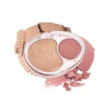 FWEE Mellow Dual Blush RS02 Humming Talk Rubor Compacto Doble Tono Efecto Blur 7.2 g - Multicolor - Ver 5