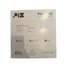 Painel Led Embutir Plafon Redondo Slim 24W 4000K 1600 Lúmens Pix Luz Branca Neutra Bivolt Corpo Em Aluminio IP20 29x29 - Branco - Visão 4