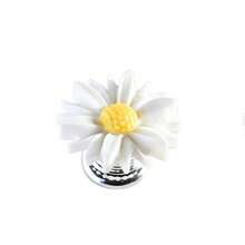 Indoor Decor Accessories, Elegant Flower-Shaped Button, Car Key Cover, Cute Design, Car Engine Start/Stop Control Lever Cover, Universal One-Touch Ignition Start Cap, Protect Nails - Chrysanthemum Launcher Decoration - View 7