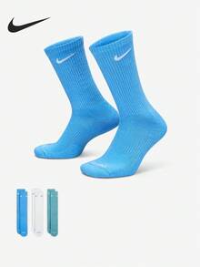 Nike Authentic 2025 New Unisex Sports Training Mid-Calf Socks 3-Pack SX6888-937 - SX6888-937 - View 1